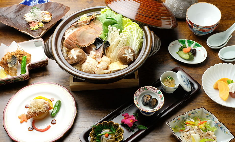 アンコウ鍋、あんこうのコース